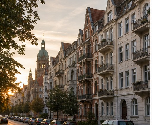 Typisches Wohnquartier in Hannover
